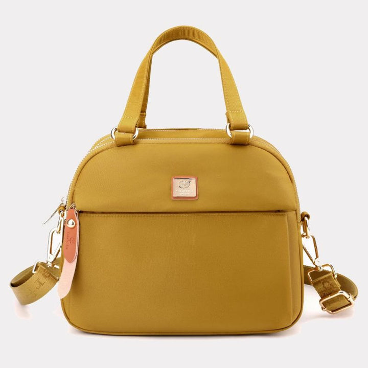 Handtasche für Damen, leicht, mehrere Taschen, abnehmbarer Riemen, Umhängetasche