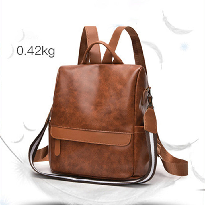 Damen Anti-Diebstahl Rucksack Geldbörsen Mehrzweck Leder Handtasche Schultertasche Reisetasche