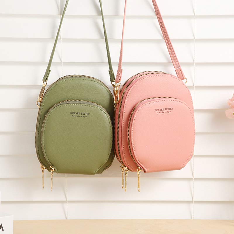 Kleine Umhängetasche, Handy-Geldbörse, Schulter-Handtasche, Kreditkarten-Geldbörse