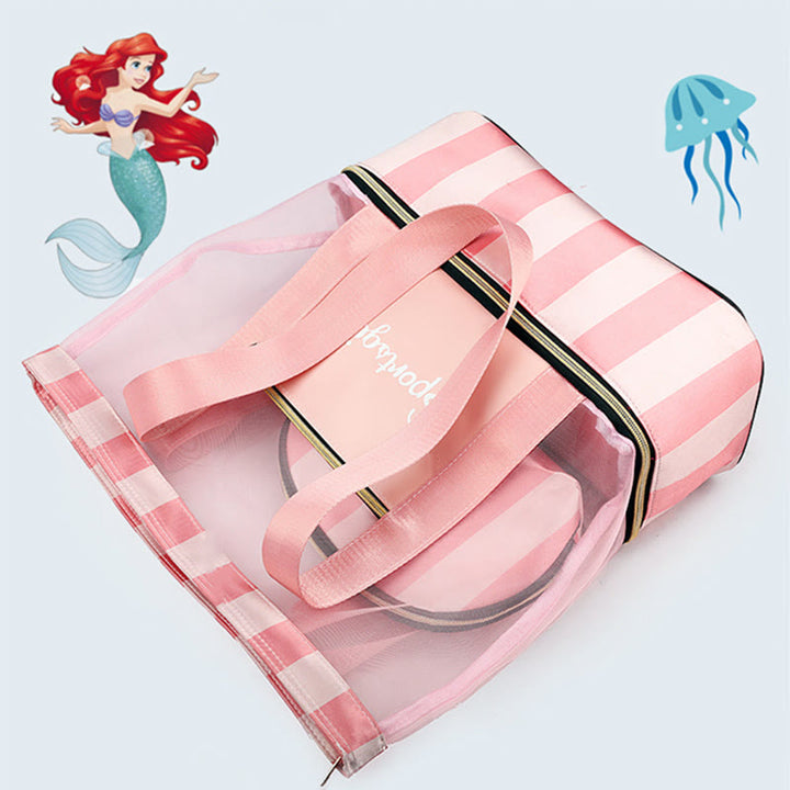 Strandtasche für Damen, Freizeitreisen, Outdoor-Sport, Fitnesstasche