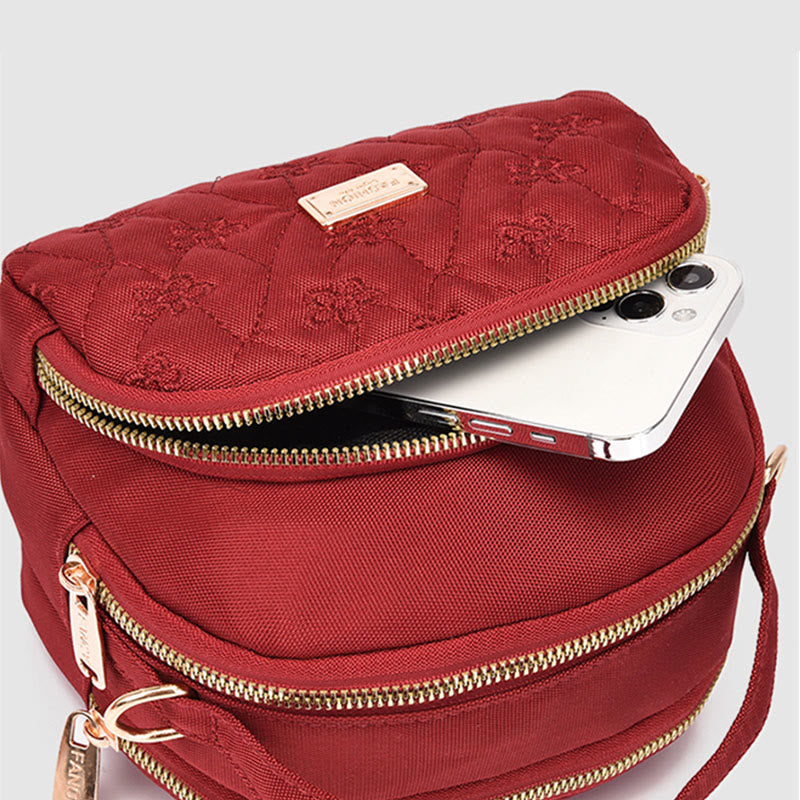 Top-Griff-Tasche für Frauen Nylon Casual Shopping Münzbörse