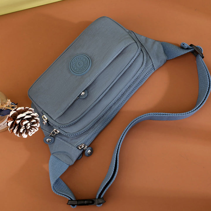 Leichte Umhängetasche mit mehreren Taschen, verstellbare Hüfttasche, Handytasche