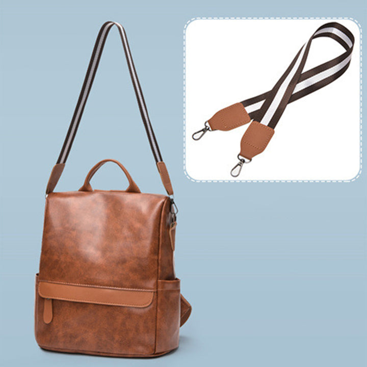 Damen Anti-Diebstahl Rucksack Geldbörsen Mehrzweck Leder Handtasche Schultertasche Reisetasche