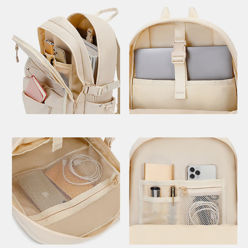 Leichte Schultasche, lässiger Tagesrucksack, College-Laptop-Rucksack, Büchertasche, Reise-Tagesrucksack
