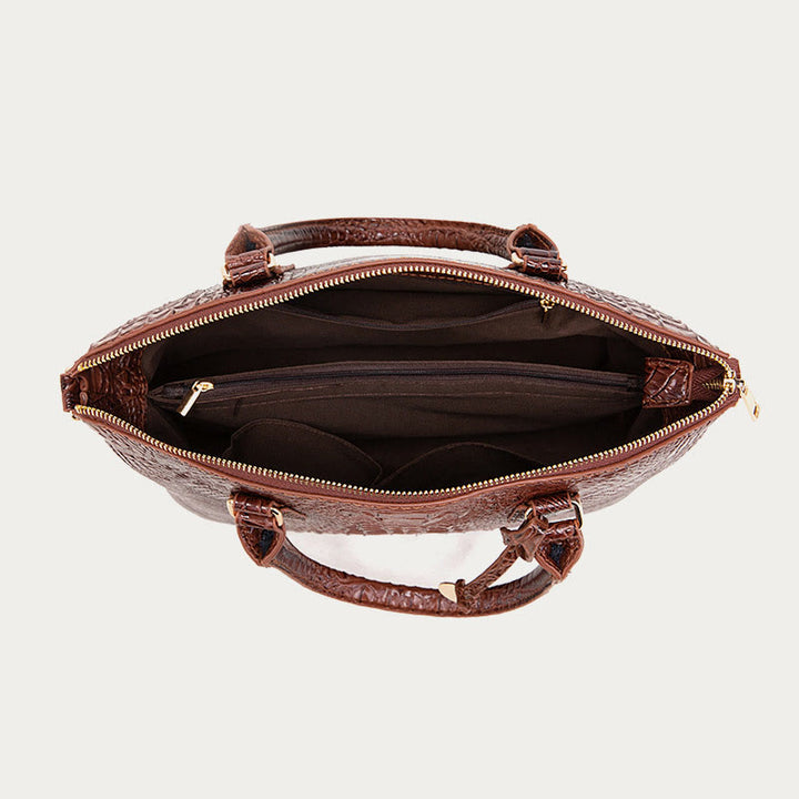 Tragetasche für Damen, für den täglichen Gebrauch, Retro-Umhängetasche aus Krokodil - image 1