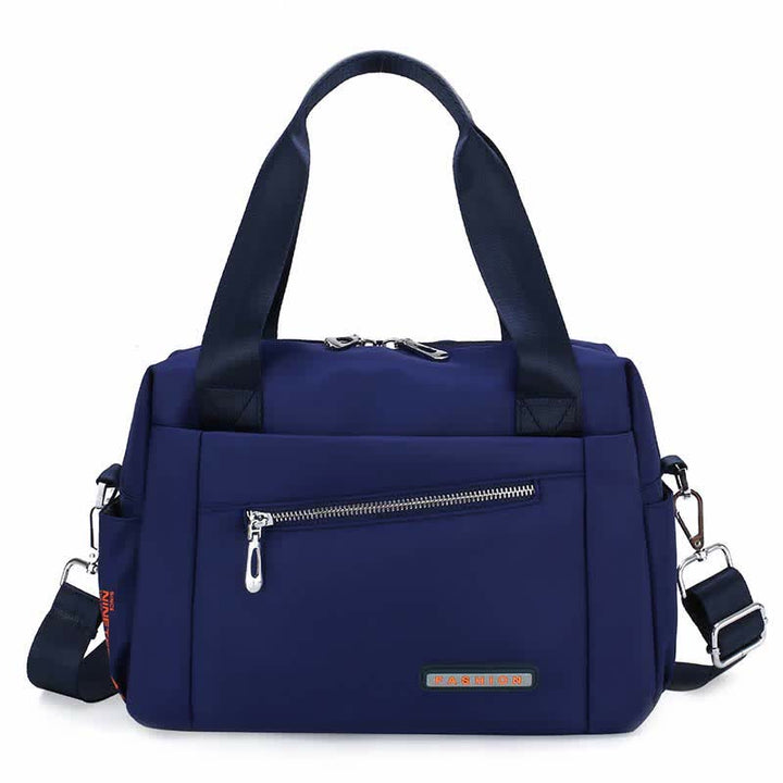 Leichte Umhängetasche für Damen, große Handtasche, Schultertasche mit Tragegriff oben