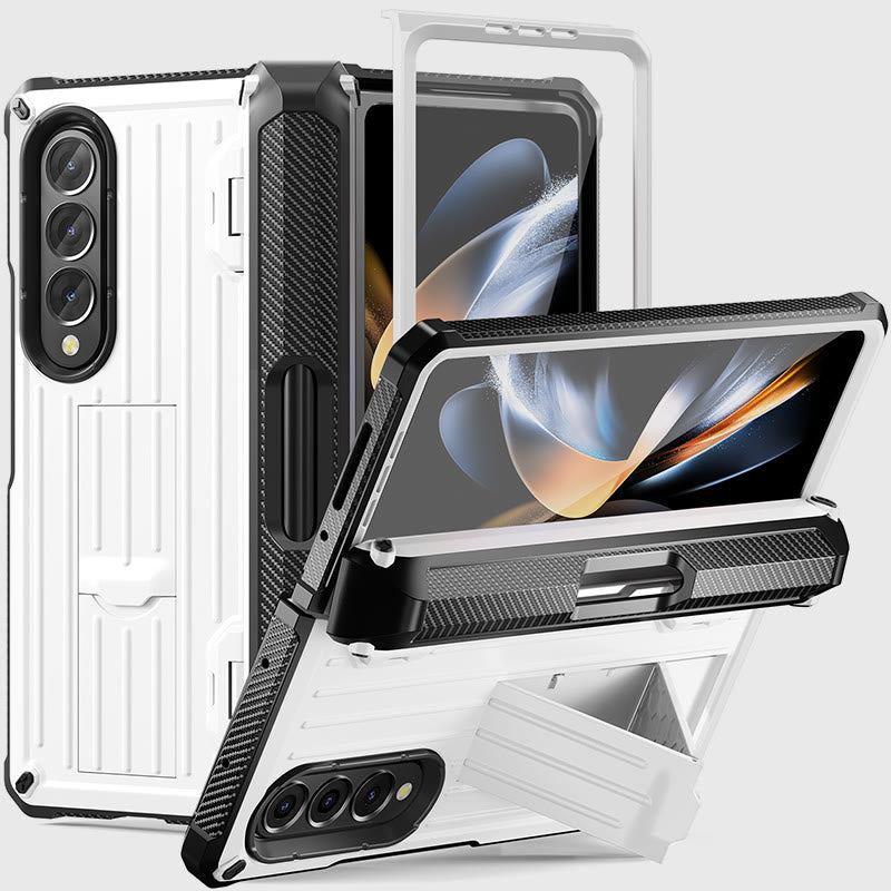 Handyhülle mit Halterung für Samsung Bruchsichere Schutzhülle