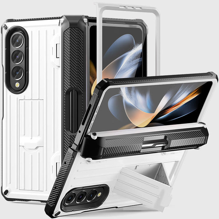 Handyhülle mit Halterung für Samsung Bruchsichere Schutzhülle