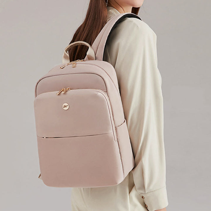Rucksack für Männer Minimalistischer Tagesrucksack aus Nylon mit mehreren Taschen und Laptopfach