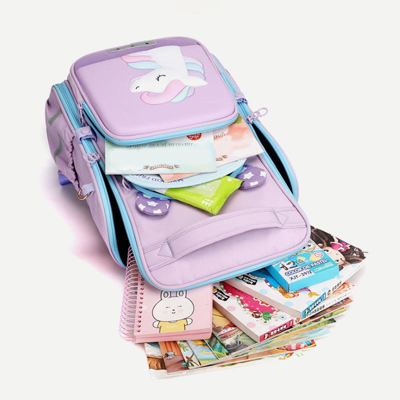 Rucksack für Grundschüler, verschleißfest, mit Ridge-Schutz, Schultasche