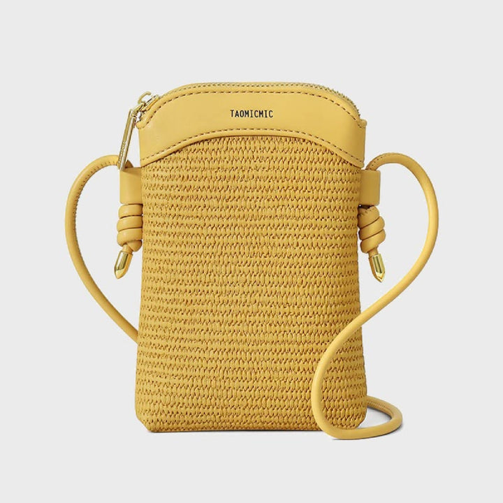 Handytasche für Damen, einfache vertikale Mini-Umhängetasche zum Einkaufen