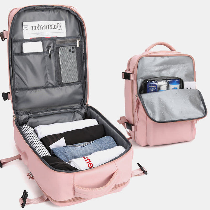 Rucksack mit mehreren Taschen für Frauen und Mädchen, Reise-Laptop-Rucksack, College-Büchertasche