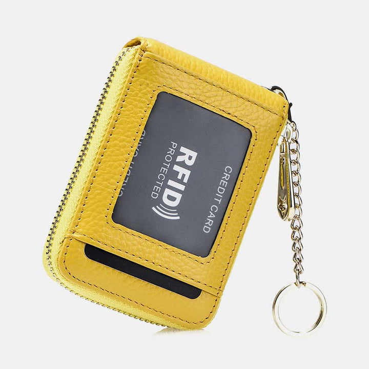 RFID-Kartenhalter mit großer Kapazität und Schlüsselanhänger