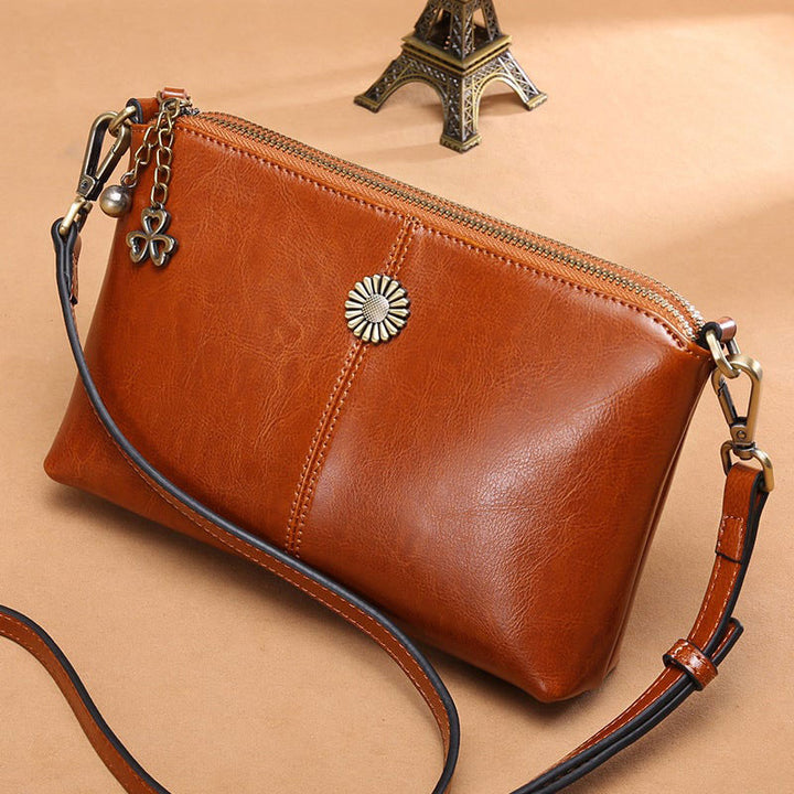 Multi-Tasche Leder Clutch Damen Umhängetasche Handytasche Mini Geldbörse
