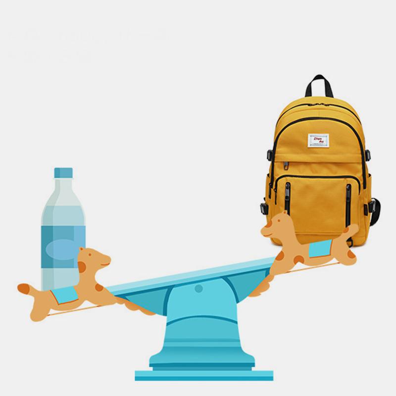 Wasserdichter Laptop-Rucksack im College-Stil mit großem Fassungsvermögen (15 % Rabatt mit dem Code: CA15)