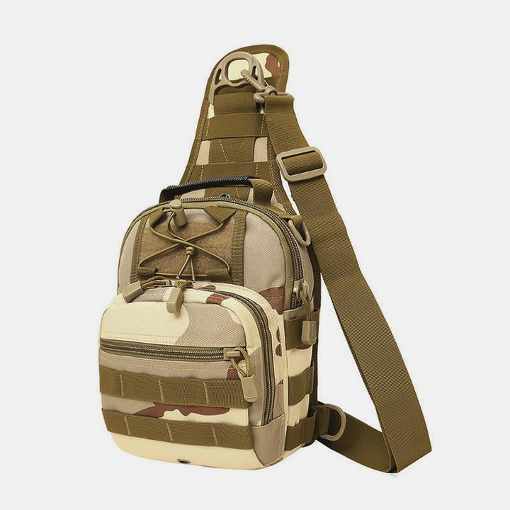 4-Wege-Verwendung Camouflage Multifunktionale Outdoor-Schultertasche