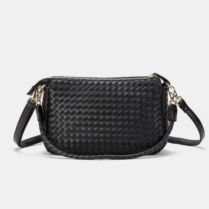 Lässige Strick-Schulterhandtasche