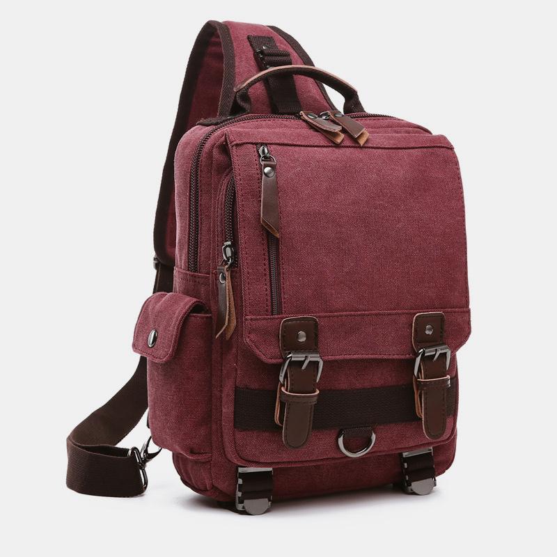 Vintage Outdoor Reise Schulterrucksack
