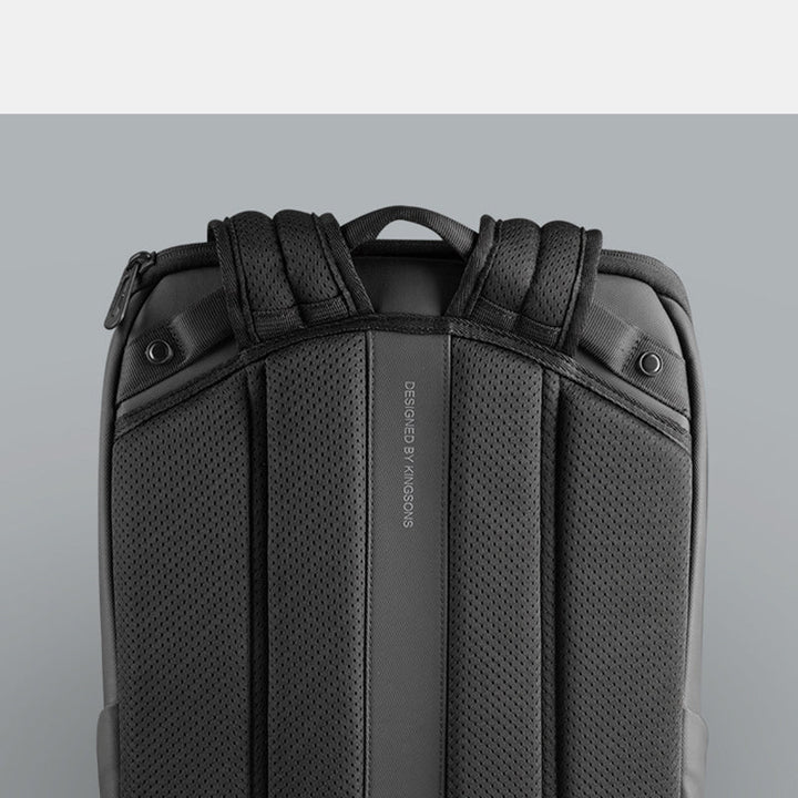 Zusammenklappbarer, wasserdichter, stahlsicherer Reiserucksack mit USB-Ladeanschluss