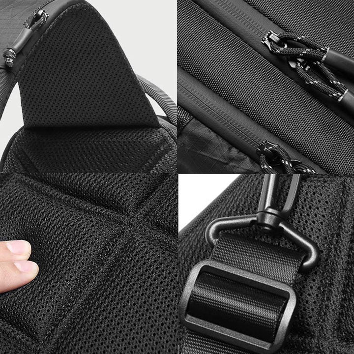 Premium Sling Bag Crossbody Anti-Diebstahl Wasserabweisend Minimalistische Tragetasche für jeden Tag