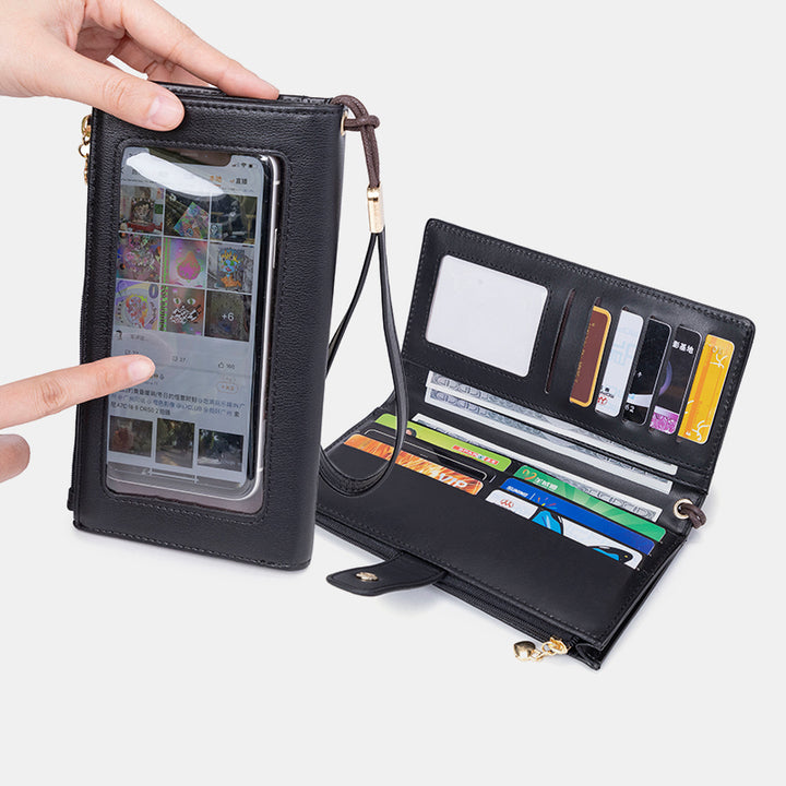 Touchscreen Große Kapazität Handy Tasche Geldbörse