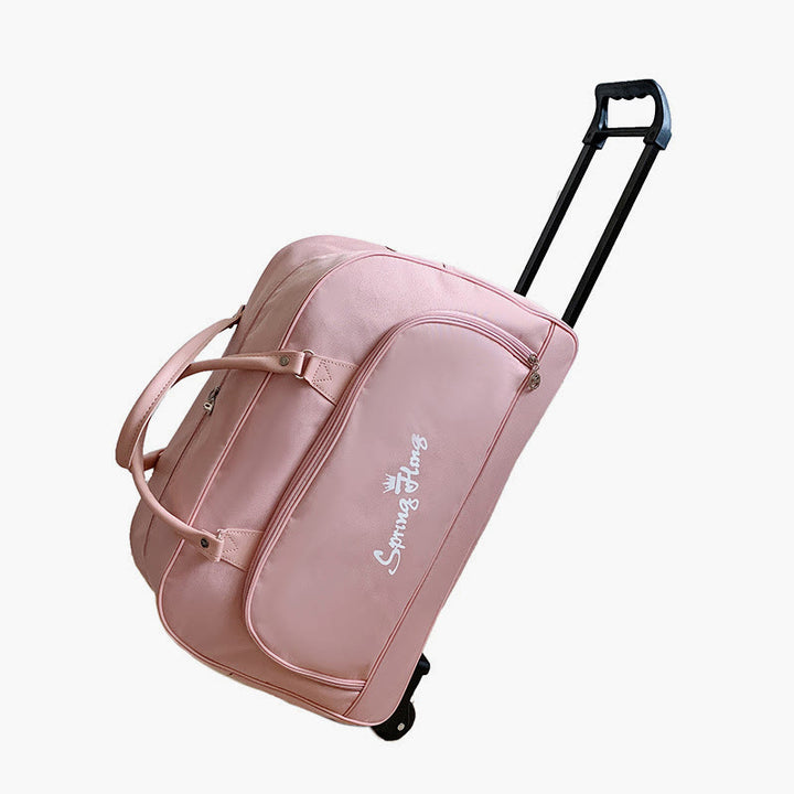 Zugstangen-Reisetasche für Männer und Frauen, leichte Bordtasche