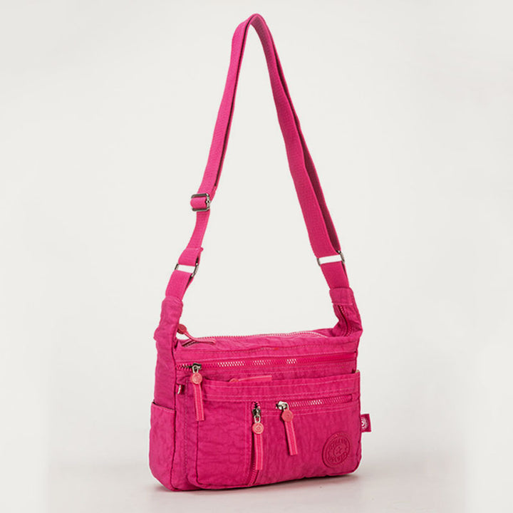 Handtasche mit mehreren Taschen für Damen, wasserdichte Umhängetasche aus Nylon für die Reise