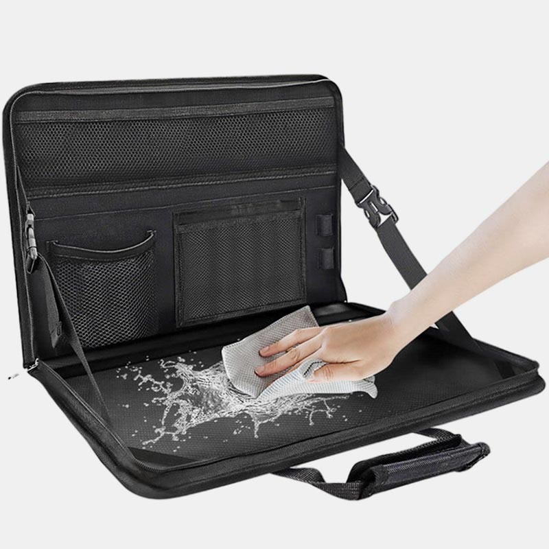 Aktentasche für Business, verstellbar, für Auto, Laptop, Schreibtisch, Oxford, zusammenklappbar, Organizer-Tasche