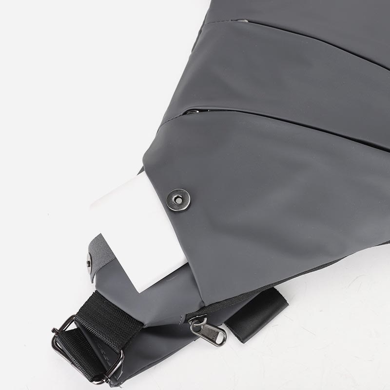 Schultertasche für Männer, Diebstahlsichere, multifunktionale, wasserdichte Brusttasche für den Sport