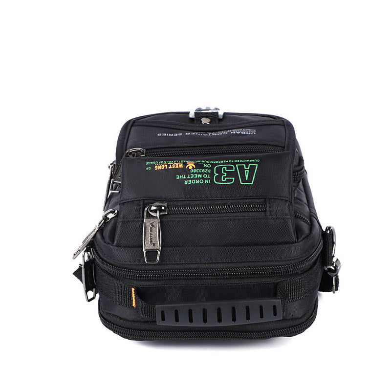Nylon-Geldbörse mit mehreren Taschen, lässige Umhängetasche, Schultertasche, Reise-Brusttasche