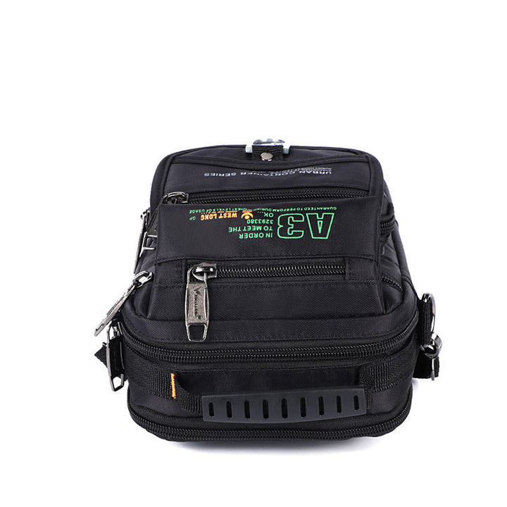 Nylon-Geldbörse mit mehreren Taschen, lässige Umhängetasche, Schultertasche, Reise-Brusttasche
