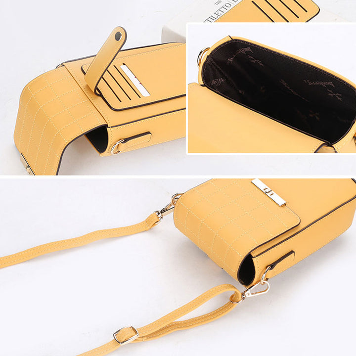 Handytasche mit mehreren Kartenfächern, Umhängetasche