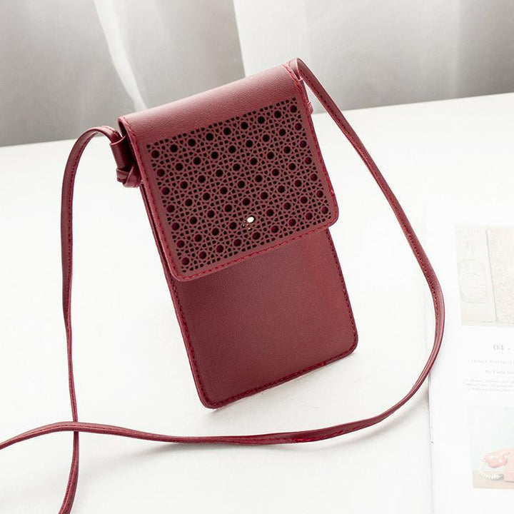 Umhängetasche für Mobiltelefone, Touchscreen-Tasche