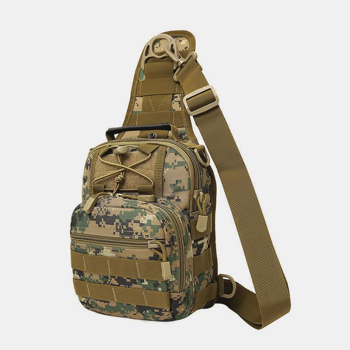 4-Wege-Verwendung Camouflage Multifunktionale Outdoor-Schultertasche