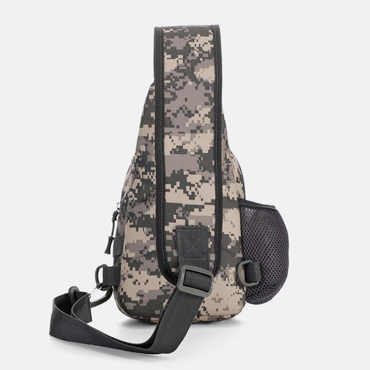 Camouflage Wasserdichte Multifunktionale Schultertasche Für Den Außenbereich