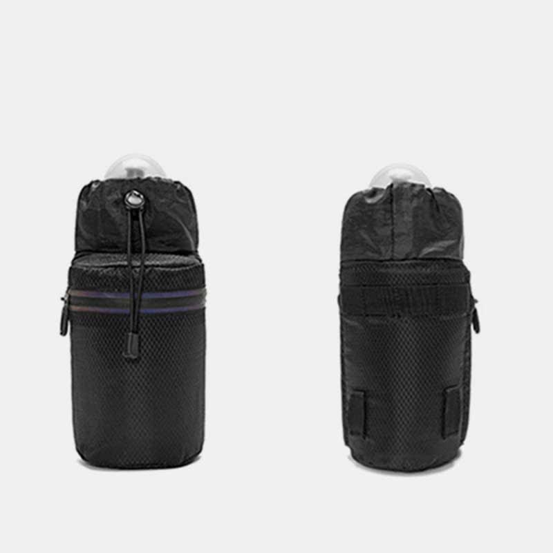Isolierter Trinkflaschenhalter fürs Fahrrad, Taschenträger mit Schultergurt