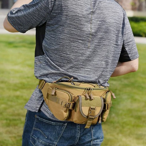 Taktische Gürteltasche mit großem Fassungsvermögen für Wandern und Sport