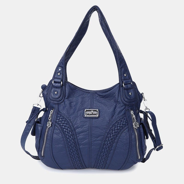 Einfarbige Hobo-Tasche für Damen