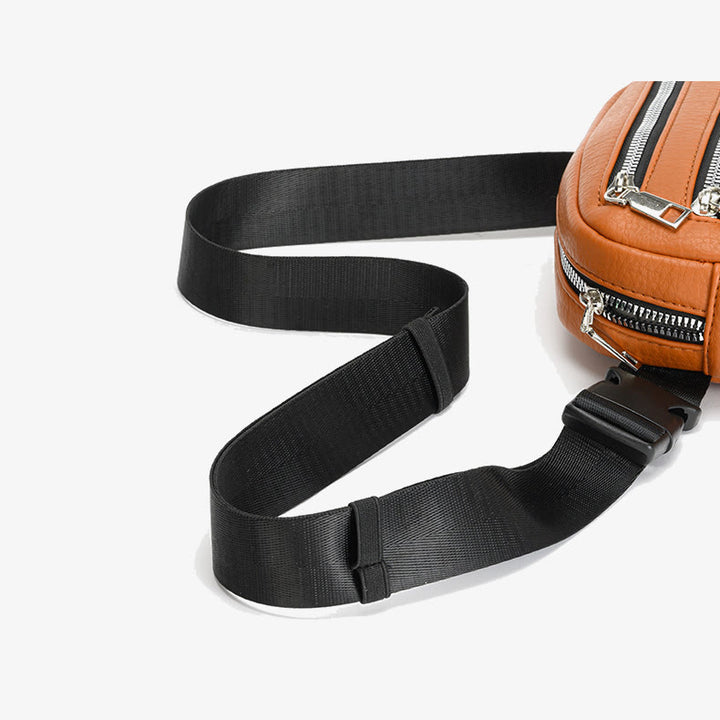 Multifunktionale Sport-Gürteltasche für Herren, einfarbig, Umhängetasche