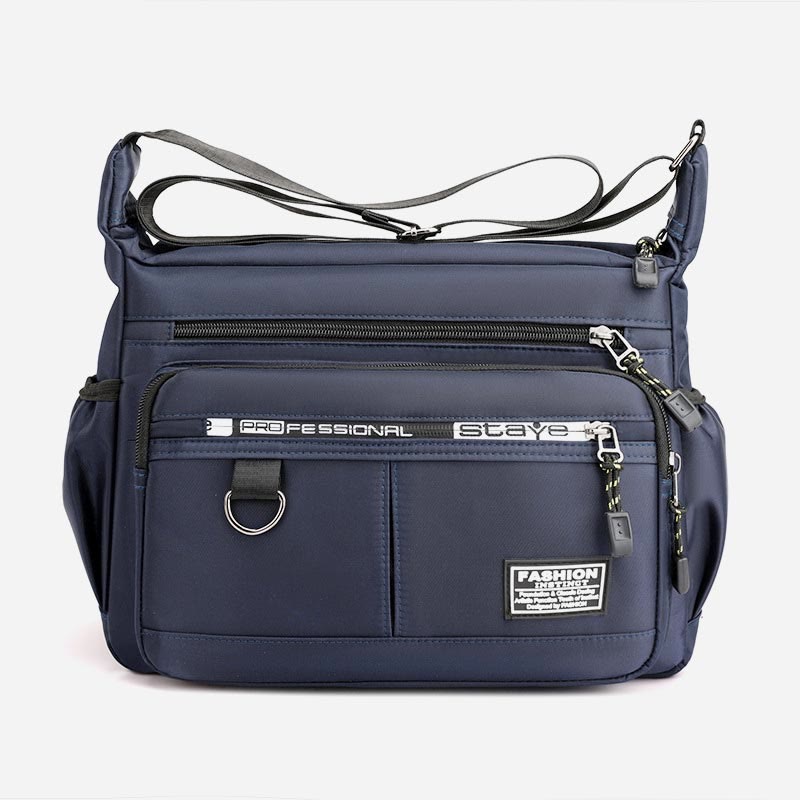 Umhängetasche für Herren, große Kapazität, lässige Schultertasche aus Nylon