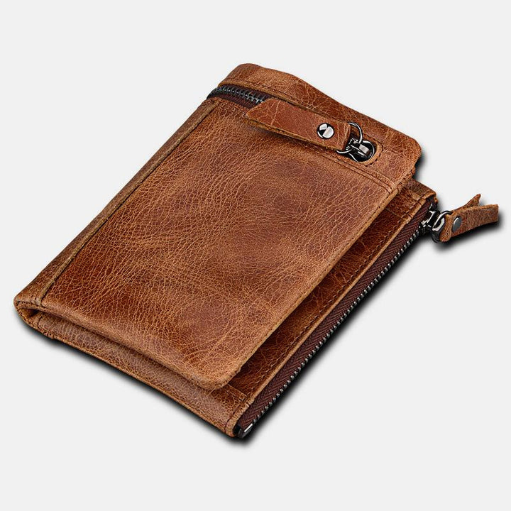 RFID Crazy Horse Leder Geldbörse