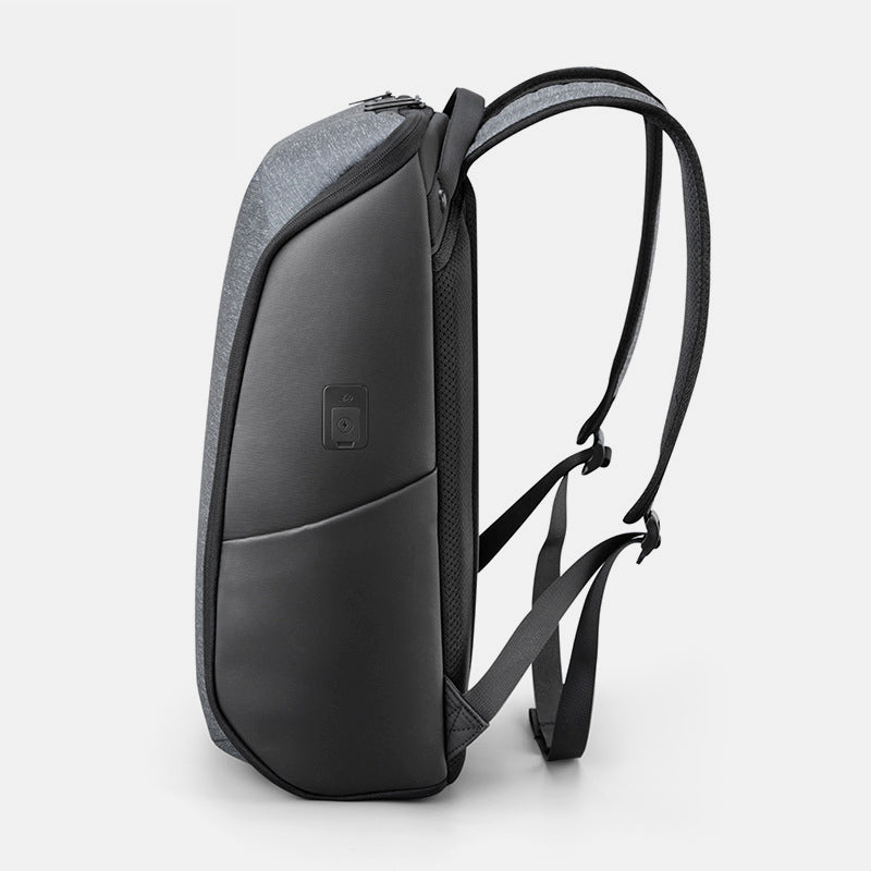 Zusammenklappbarer, wasserdichter, stahlsicherer Reiserucksack mit USB-Ladeanschluss