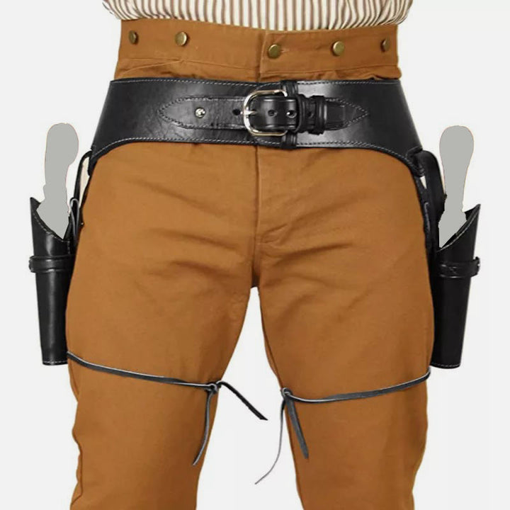 Mittelalterliches Leder-Hüftholster für Damen und Herren, Cosplay, Pops-Gürtelholster