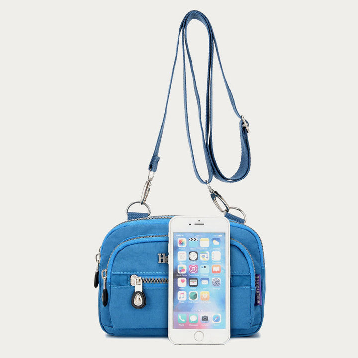 Umhängetasche für Damen, lässig, verstellbarer Riemen, Nylon-Gürteltasche