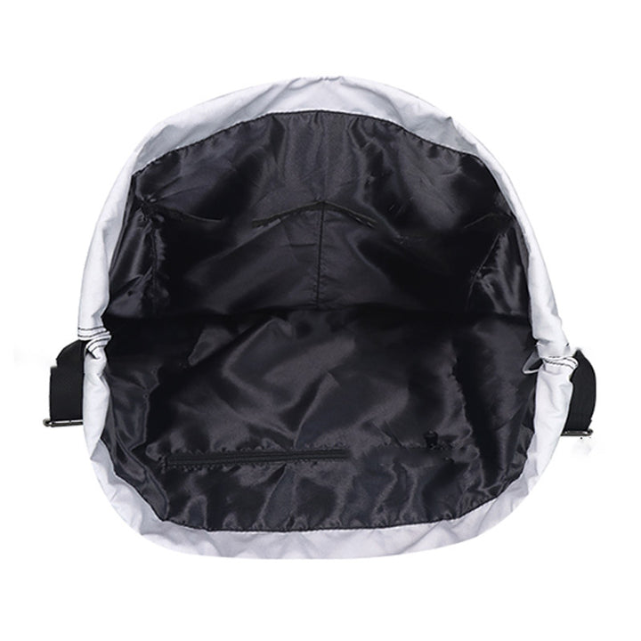 Wasserdichter Nylon-Rucksack mit großer Kapazität und Kordelzug für Sport, Schwimmen, Yoga