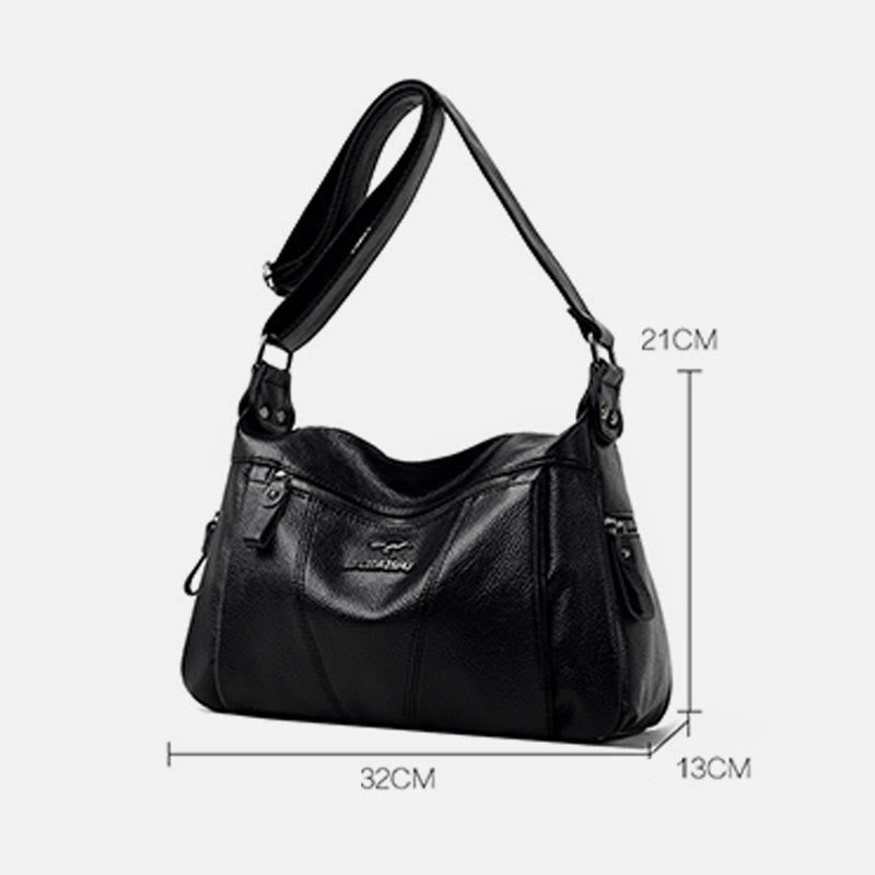 Umhängetasche mit verstellbarem Riemen für Damen, große, stilvolle Reisetasche