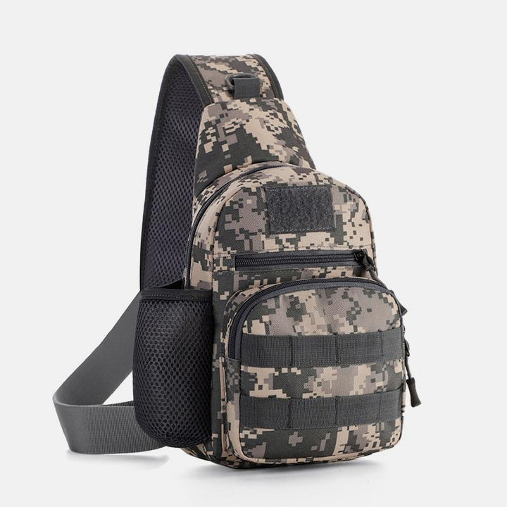 Camouflage Wasserdichte Multifunktionale Schultertasche Für Den Außenbereich