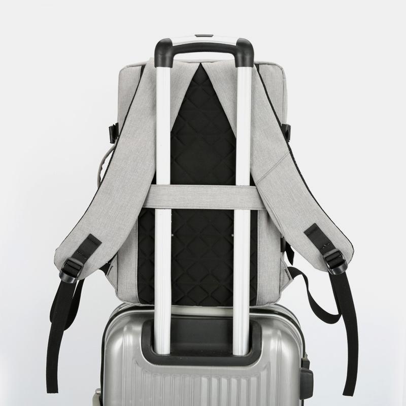 Wasserabweisender und diebstahlsicherer Reiserucksack