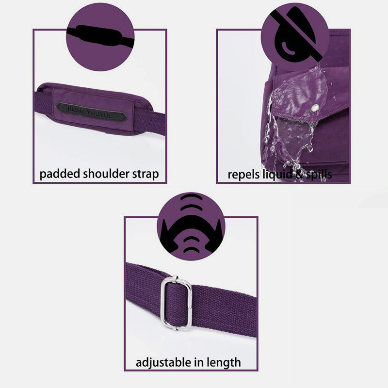 Große Kapazität, robuste Reise-Schultertasche, Umhängetasche
