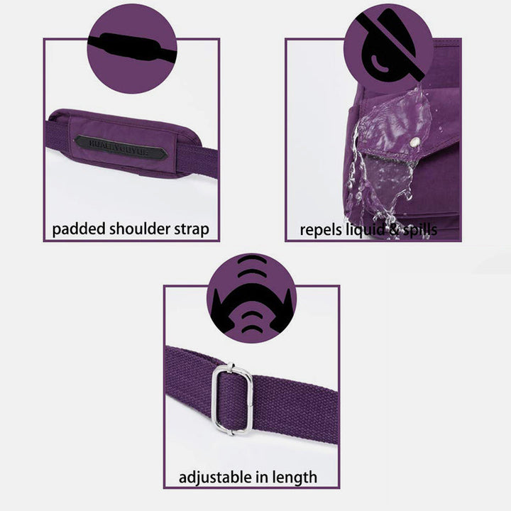 Große Kapazität, robuste Reise-Schultertasche, Umhängetasche